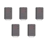 Pack 5 Mandos Erreka Kuma KU02 De 2 Botones Canales Código Fijo 433 MHz Nuevo Modelo Más Resistente