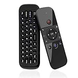 Leyf M8 Air Teclado Ratón Controlador de Teclado con 6 Axis Giroscopio para Android TV Box, Smart TV, PC, Ordenador portátil - Windows/Android/Mac OS/Linux