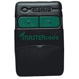 CLEMSA MASTERCODE MV12 Mando Garaje 433,92Mhz Código Fijo Pestañas Nuevo Modelo Capaz De Copiar Código De Instalador