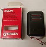 Mando Garaje Original Kuma KU02 433 MHz Compatible LU02 Luna 02 / Smat/Reson PORTON COCHERA